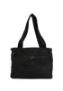 Re-Nylon Zipped Tote, £295, Handbags, Black, Nylon, Front view